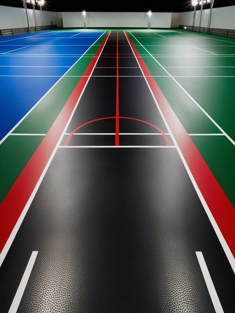 Sports flooring