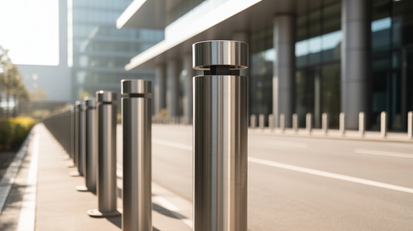 Security bollards installation Dubai UAE