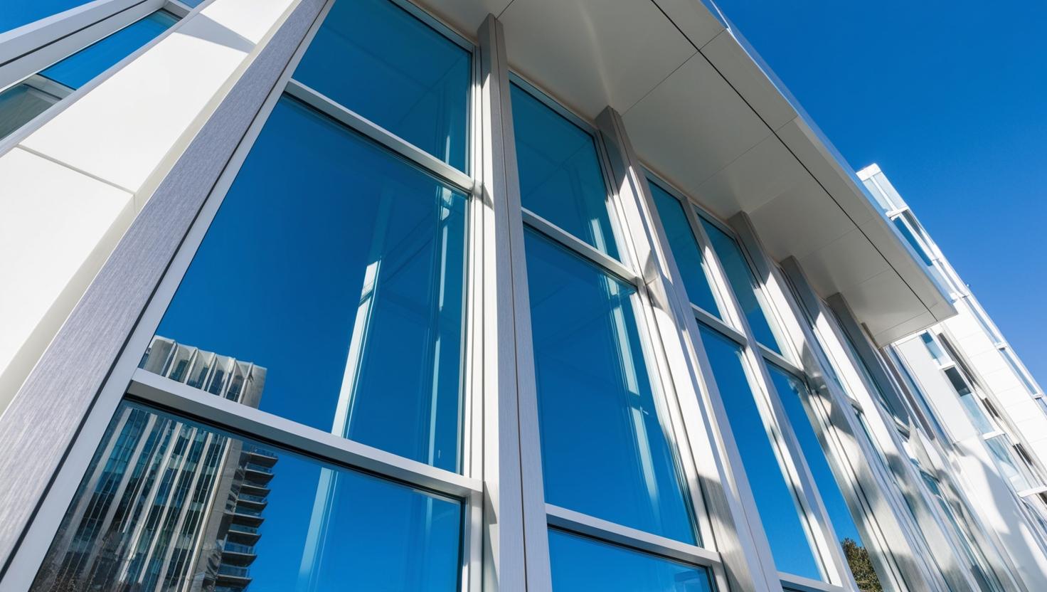 Aluminium glazing fabrication services UAE